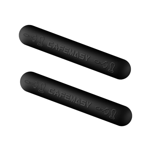 CAFEMASY 2 Stück Abnehmbare Gedämpfter Silikonstange für Mini Espresso Kaffee Knock Box von CAFEMASY