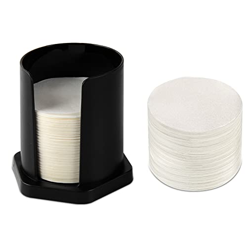 CAFEMASY Kaffeefilterhalter für Aeropress-Filter, 350 Stück, Ersatz-Papierfilter mit 1 schwarzen Kaffeefilterhalter für Aeropress-Maschine, Espresso-Kaffeemaschine CAFEMASY Kaffeefilterhalter für Aeropress-Filter, 350 Stück, Ersatz-Papierfilter mit 1 schwarzen Kaffeefilterhalter für Aeropress-Maschine, Espresso-Kaffeemaschine von CAFEMASY