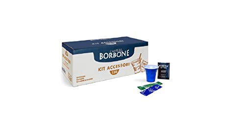 5 Zubehör-Sets à 150 Stück. von CAFFÈ BORBONE