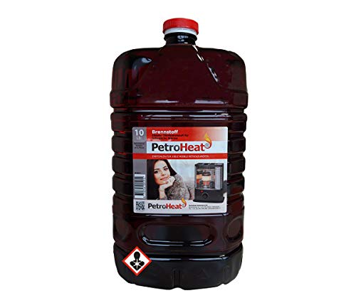 CAGO Petroleum 10 L Liter Kanister für Petroleum Ofen Heizofen geruchsarm von CAGO