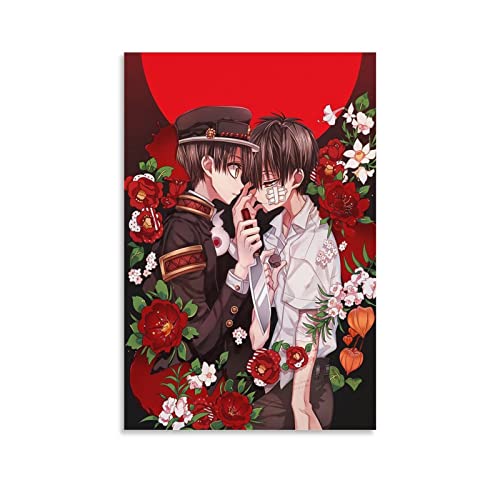 Anime Toilet Bound Hanako Kun Poster Bild Druck Leinwand Gemälde Schlafzimmer Ästhetik 20 x 30 cm UnFrame von CAIAO