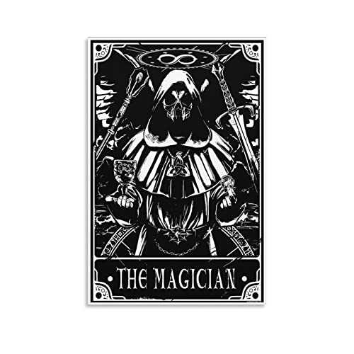 Deadly Tarot The Magician Poster Picture Print Leinwandbild Schlafzimmer Ästhetik 20 x 30 cm Unframe von CAIAO