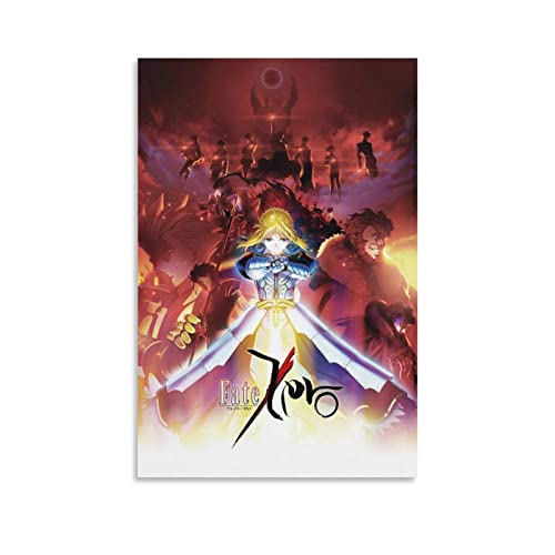 Fate Zero Anime Poster Bild Druck Leinwand Gemälde Schlafzimmer Ästhetik 40 x 60 cm UnFrame von CAIAO