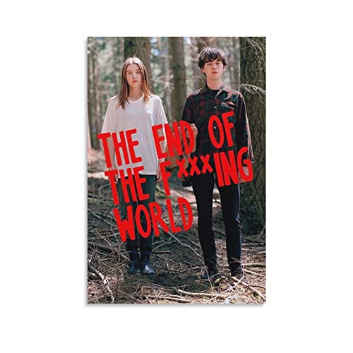 Filmposter "The End of The F Ing World", Kunstdruck, Leinwand, Poster, moderne Schlafzimmer-Dekoration, 30 x 45 cm von CAIAO