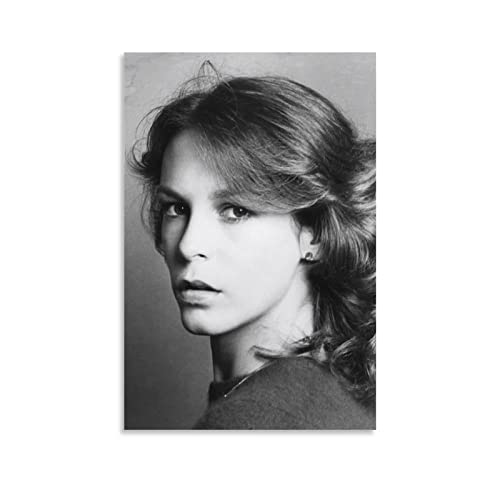 Jamie Lee Curtis Young Poster für Schlafzimmer, Ästhetik, Bilddruck, Leinwandbild, 50 x 75 cm, Unframe-Stil von CAIAO