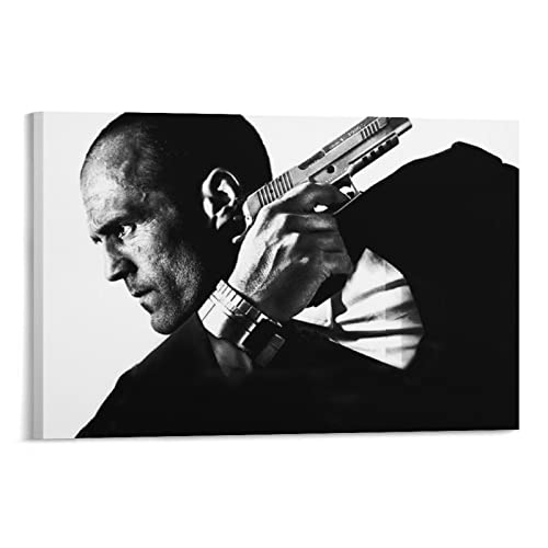Jason Statham Schauspieler-Poster (5) Gemälde auf Leinwand, Wandkunst, Poster, Scrollbild, Wanddekoration, Heimposter, 40 x 60 cm von CAIAO