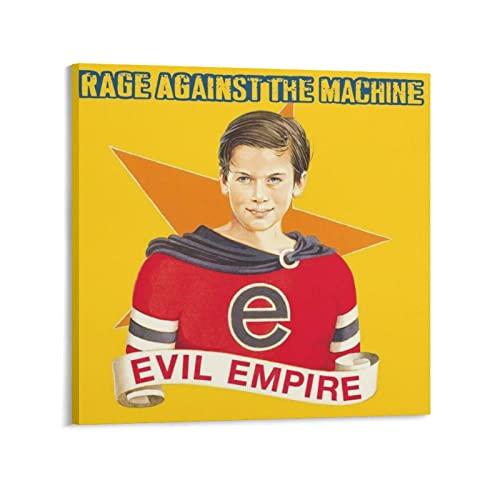 Rage Against The Machine Poster Evil Empire Canvas Wall Art Prints Poster Photo Picture Painting Posters Room Decor 16x16inch(40x40cm) von CAIAO