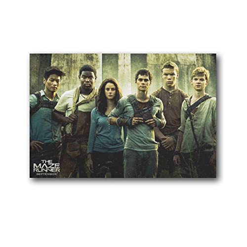 CAIAO The Maze Runner Movie Collection Home Decor Poster Wandkunst Hängebild Druck Dekorative Malerei Poster 50 x 75 cm von CAIAO