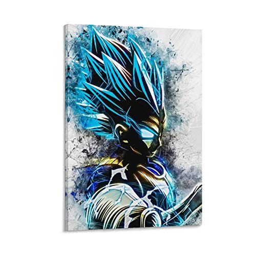 CAICAI Vegeta DBZ Leinwand Kunst Poster und Wandkunst Bilddruck Moderne Familienzimmer Dekor Poster 08x12inch(20x30cm) von CAICAI