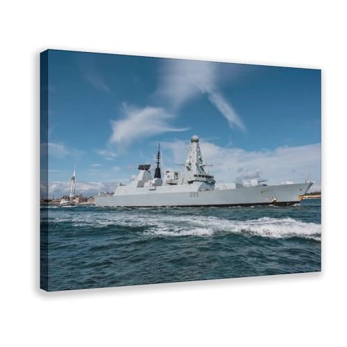 Dreadless-class Destroyer Naval Poster Leinwand Poster Schlafzimmer Dekor Landschaft Dekor Geschenk 30 x 45 cm Dreadless-class Destroyer Naval Poster Leinwand Poster Schlafzimmer Dekor Landschaft Dekor Geschenk 30 x 45 cm von CAIFGQ