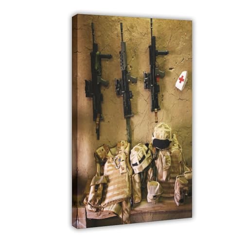 Marine Corps Afghanistan Kunstposter auf Leinwand, Schlafzimmer, Dekoration, Landschaftsdekoration, Geschenk, 50 x 75 cm Marine Corps Afghanistan Kunstposter auf Leinwand, Schlafzimmer, Dekoration, Landschaftsdekoration, Geschenk, 50 x 75 cm von CAIFGQ