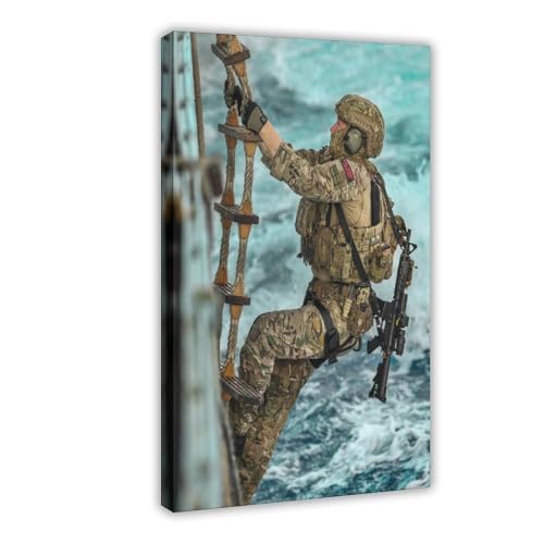 Marine Corps Schiffs-Poster, Leinwand, Poster, Schlafzimmer, Dekoration, Landschaftsdekoration, Geschenk, 60 x 90 cm Marine Corps Schiffs-Poster, Leinwand, Poster, Schlafzimmer, Dekoration, Landschaftsdekoration, Geschenk, 60 x 90 cm von CAIFGQ