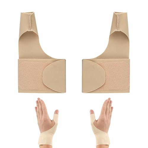 2 Stück Daumenbandage Rechts Links Je Eine,Daumenschene Rechts,Daumen Handbandage,Handgelenkschiene Bandage,Geeignet für Den Einsatz Arbeit Und Im Alltag,Hilfreich Behandlung Von Sehnenentzündungen 2 Stück Daumenbandage Rechts Links Je Eine,Daumenschene Rechts,Daumen Handbandage,Handgelenkschiene Bandage,Geeignet für Den Einsatz Arbeit Und Im Alltag,Hilfreich Behandlung Von Sehnenentzündungen von CAIKAILIOR