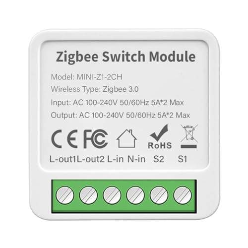 CAIONPLE 2-Wege-Ein-/Ausschalter Graffiti Smart ZigBee Smart 2-Wege-Ein-/Ausschalter Mini-Unterputz-Boxschalter CAIONPLE 2-Wege-Ein-/Ausschalter Graffiti Smart ZigBee Smart 2-Wege-Ein-/Ausschalter Mini-Unterputz-Boxschalter von CAIONPLE