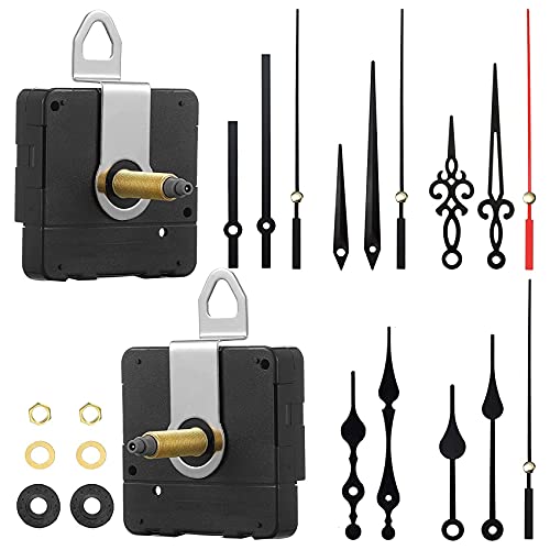 CAIONPLE 32Mm Langer Schaft DIY Quarz Uhr Uhrwerk mit 5 Verschiedenen Paaren Zeigern Wand Uhr Teile von CAIONPLE