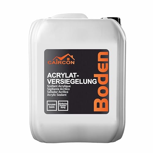 CAIRCON Acrylat Versiegelung Betonversiegelung Boden Beton Farblos 10L von CAIRCON