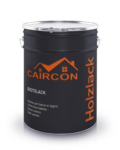 Bootslack für Holz & Metall Yachtlack Bootsfarbe Seidenglänzend - Anthrazit 2,5L von CAIRCON