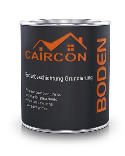 CAIRCON Grundierung für Bodenfarbe Epoxy Haftgrund Tiefengrund Boden Primer 1Kg von CAIRCON