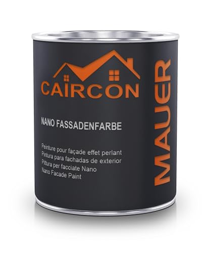CAIRCON Nano Fassadenfarbe Außen Wandfarbe Sockelfarbe - Weiß 750ml CAIRCON Nano Fassadenfarbe Außen Wandfarbe Sockelfarbe - Weiß 750ml von CAIRCON