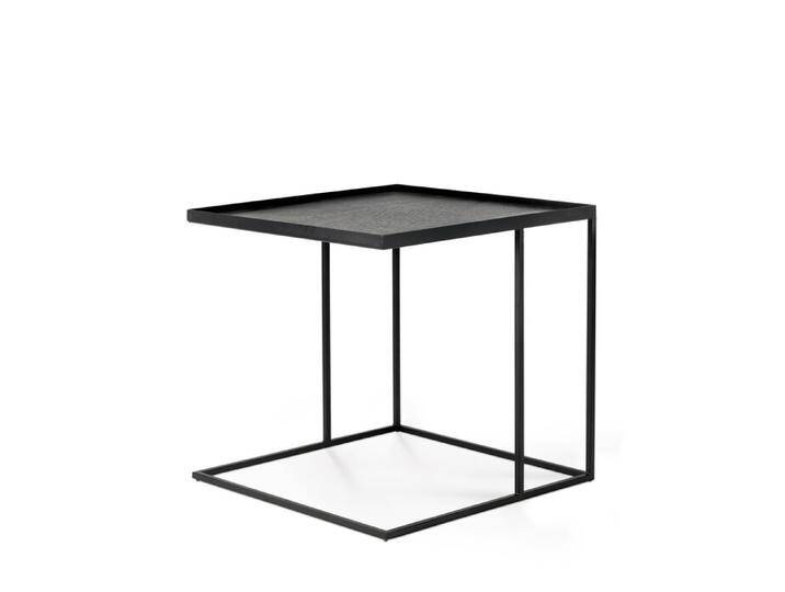 Abstelltisch Ethnicraft Ethnicraft schwarz, Designer Dawn Sweitzer, 50x52x52 cm von CAIRO