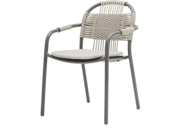 Armlehn-Stuhl Cleo Vincent Sheppard grau, 86x59x63 cm von CAIRO