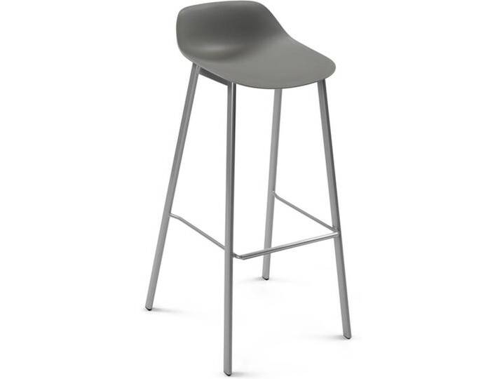 Barsitz BarLouis grau, Designer Perfecta, 97x44.5x50.5 cm von CAIRO