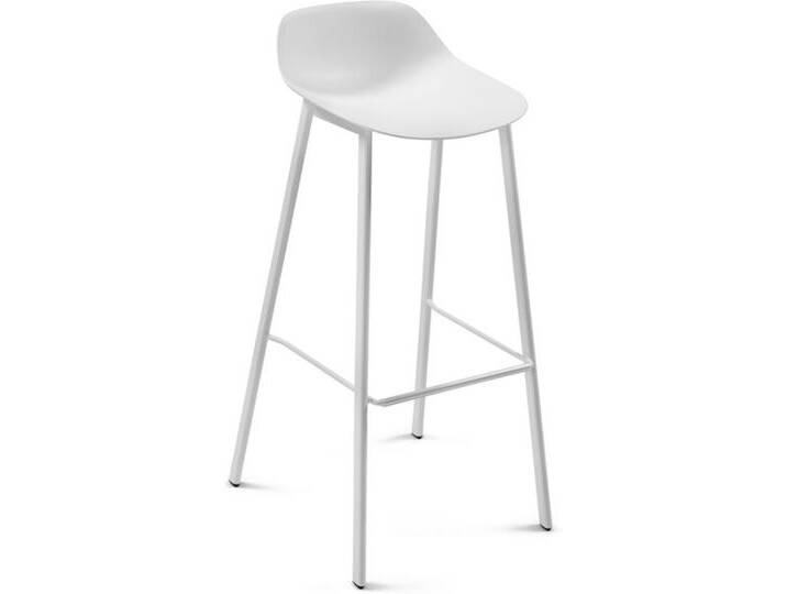 Barsitz BarLouis weiß, Designer Perfecta, 97x44.5x50.5 cm von CAIRO