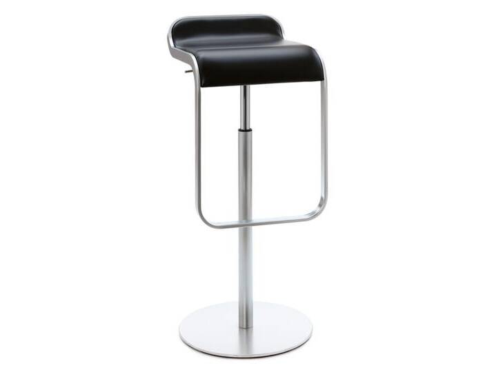 Barstuhl Lem Lapalma silber, Designer Shin, Tomoko Azumi, 74-87x37x42 cm von CAIRO