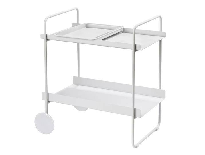 Barwagen A-Cocktail Trolley Zone Denmark soft grey grau, 66.4x60.6x40.5 cm von CAIRO