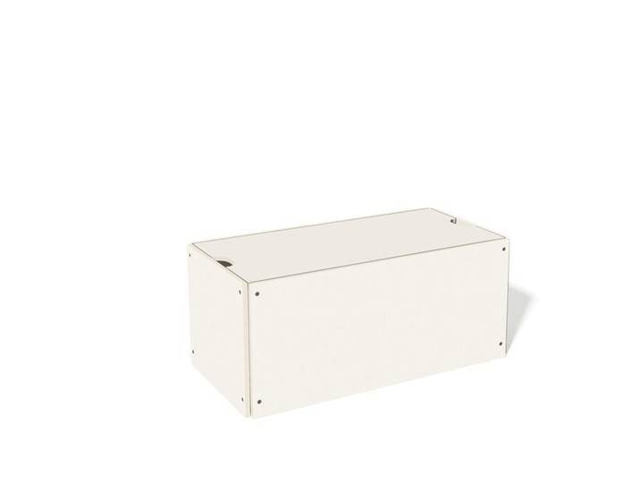Bettkasten zur Stapelliege Müller Möbelwerkstätten weiß, matt lackiert, Designer Rolf Heide, 40x93x46.7 cm Bettkasten zur Stapelliege Müller Möbelwerkstätten weiß, matt lackiert, Designer Rolf Heide, 40x93x46.7 cm von CAIRO