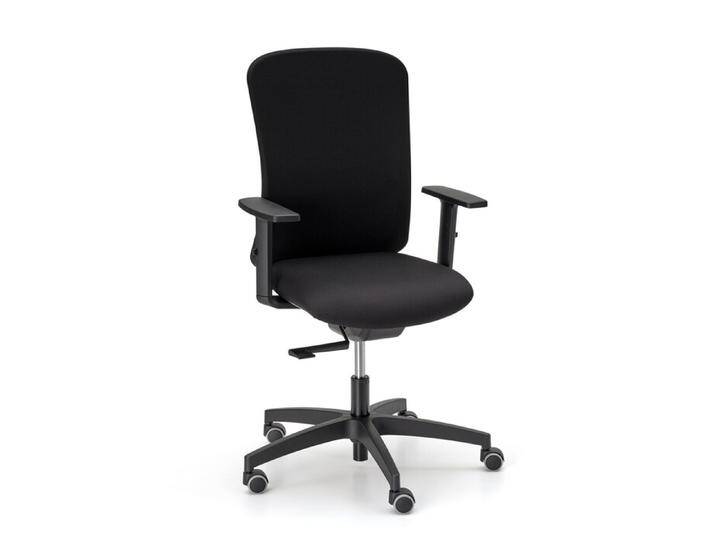 Bürodrehstuhl mit Armlehnen Takk schwarz, Designer Frezza, 101.5-114.5x47x67 cm von CAIRO