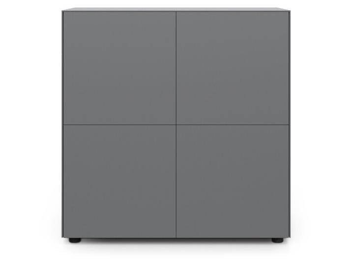 Container Connect MDF außen graphit/innen weiß matt lackiert grau, Designer form1, 102x100x48 cm Container Connect MDF außen graphit/innen weiß matt lackiert grau, Designer form1, 102x100x48 cm von CAIRO