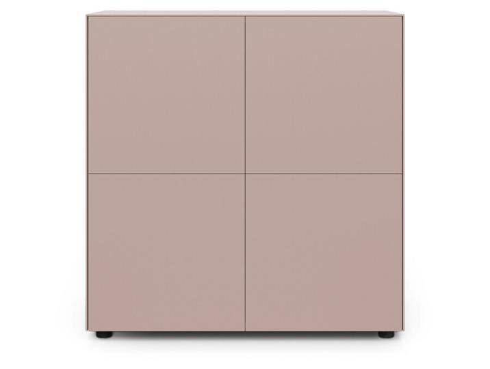 Container Connect MDF außen rose/innen weiß matt lackiert rosa, Designer form1, 102x100x48 cm von CAIRO