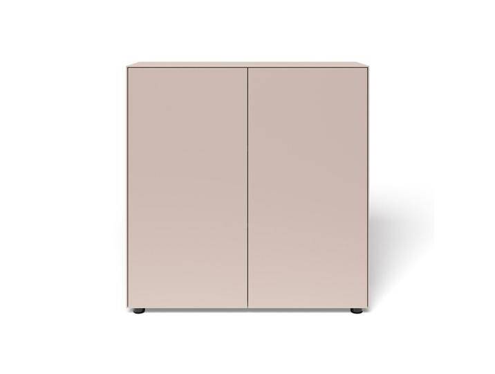 Container mit 2 Türen Connect MDF rose matt lackiert rosa, Designer form1, 102x100x48 cm von CAIRO