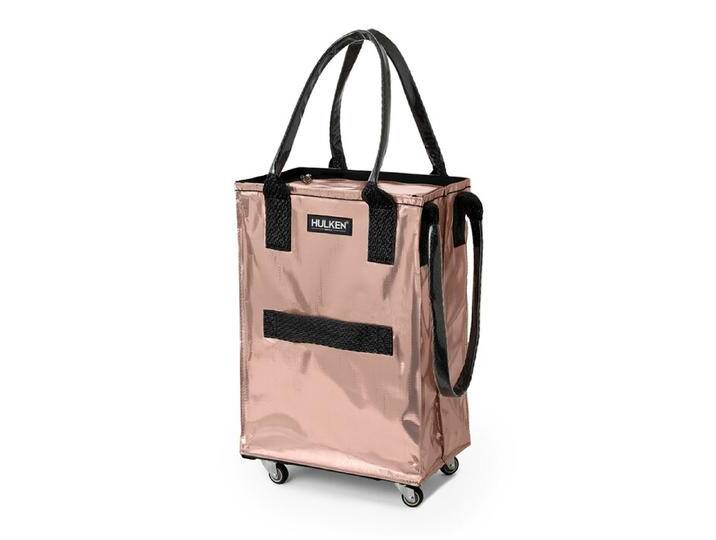 Einkaufstasche mit Rollen, small Hulken Bag Hulken gold, Designer Alex & Yoni Sheleq, 56x36x23 cm Einkaufstasche mit Rollen, small Hulken Bag Hulken gold, Designer Alex & Yoni Sheleq, 56x36x23 cm von CAIRO