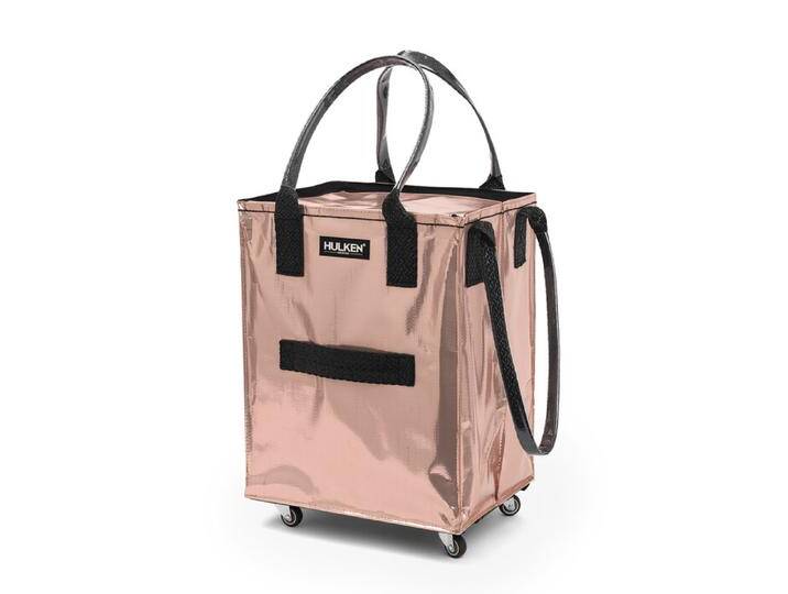 Einkaufstragetasche mit Rollen, medium Hulken Bag Hulken gold, Designer Alex & Yoni Sheleq, 56x40x30 cm Einkaufstragetasche mit Rollen, medium Hulken Bag Hulken gold, Designer Alex & Yoni Sheleq, 56x40x30 cm von CAIRO