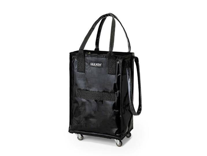 Einkaufstragetasche mit Rollen, small Hulken Bag Hulken schwarz, Designer Alex & Yoni Sheleq, 56x36x23 cm Einkaufstragetasche mit Rollen, small Hulken Bag Hulken schwarz, Designer Alex & Yoni Sheleq, 56x36x23 cm von CAIRO