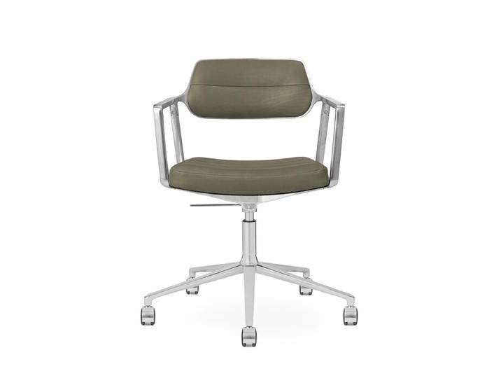 Homeoffice Bürodrehstuhl Vipp 453+ Vipp grau, Designer Vipp Design, 70-77.5x67x67 cm von CAIRO