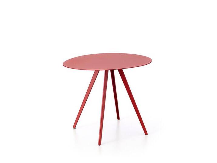 Kaffeetisch Agorà Segis rot, Designer Cisotti & Laube, 40x49.5x43 cm von CAIRO