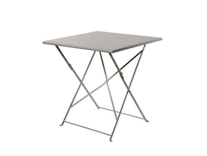 Klapp-Tisch Flower Ethimo grau, Designer Ethimo Design Studio, 75x80x80 cm von CAIRO