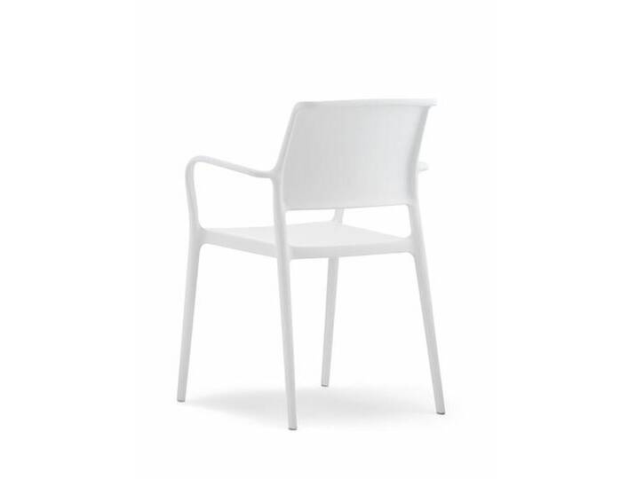 Küchenstuhl Ara Pedrali weiß, Designer Jorge Pensi Design Studio, 83x59.5x56 cm von CAIRO