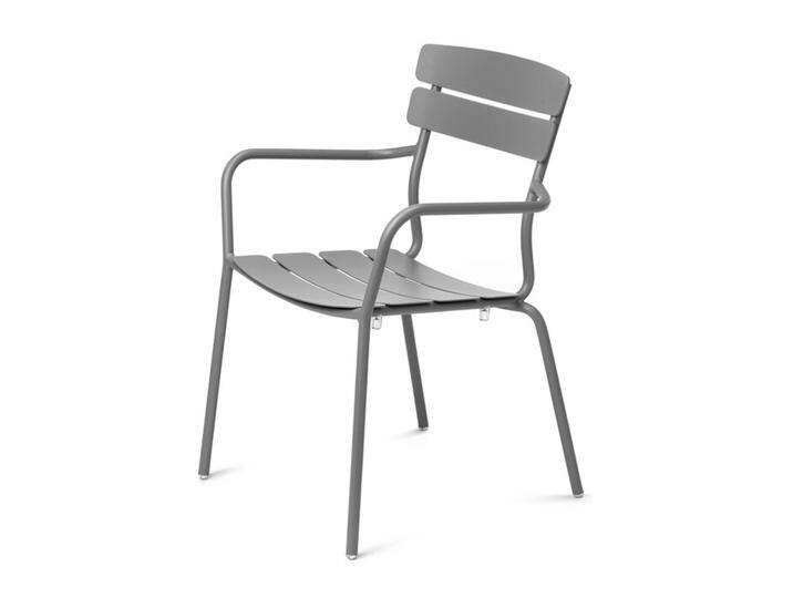 Küchenstuhl Granada grau, 83.8x58.7x57.1 cm von CAIRO