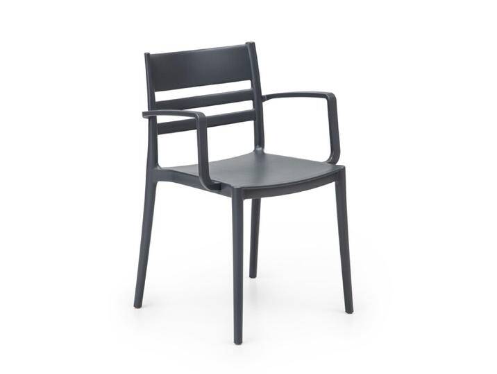 Küchenstuhl Lambda grau, 81x56x53.5 cm von CAIRO