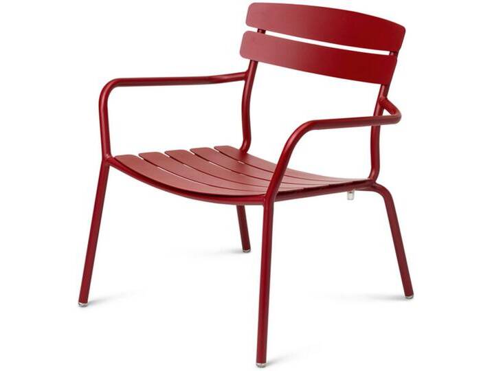 Loungesessel Granada rot, 75x68.2x69.5 cm von CAIRO