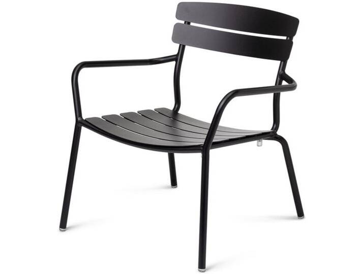 Loungesessel Granada schwarz, 75x68.2x69.5 cm von CAIRO