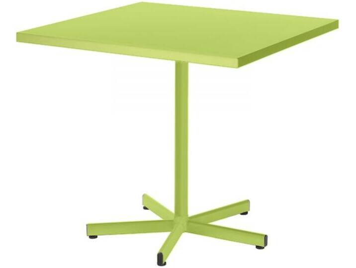 Metall-Tisch Basic Color Schaffner AG grün, Designer Schaffner, 72x70x70 cm von CAIRO