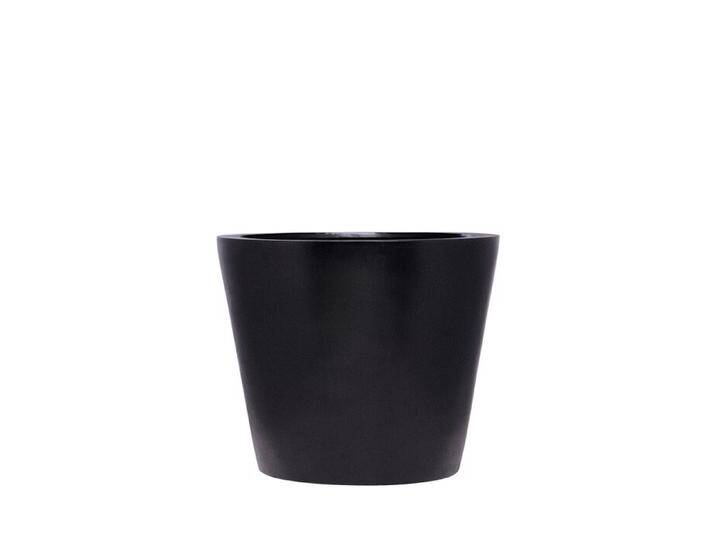 Pflanztopf Stonefiber Pot „Der Runde“ yoooi schwarz, 60 cm von CAIRO