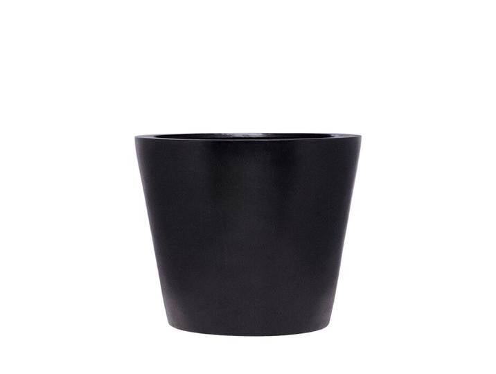 Pflanztopf Stonefiber Pot „Der Runde“ yoooi schwarz, 70 cm von CAIRO