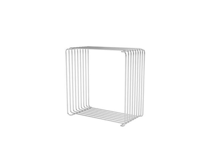 Regalelement Panton Wire Single verchromt silber, Designer Verner Panton, 34.8x34.8x18.8 cm von CAIRO