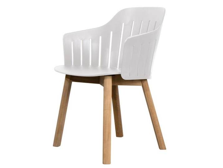 Sessel Choice Cane-line Gestell Teakholz braun, Designer Hee Welling, Gudmundur Ludvik, 87x59x53 cm von CAIRO